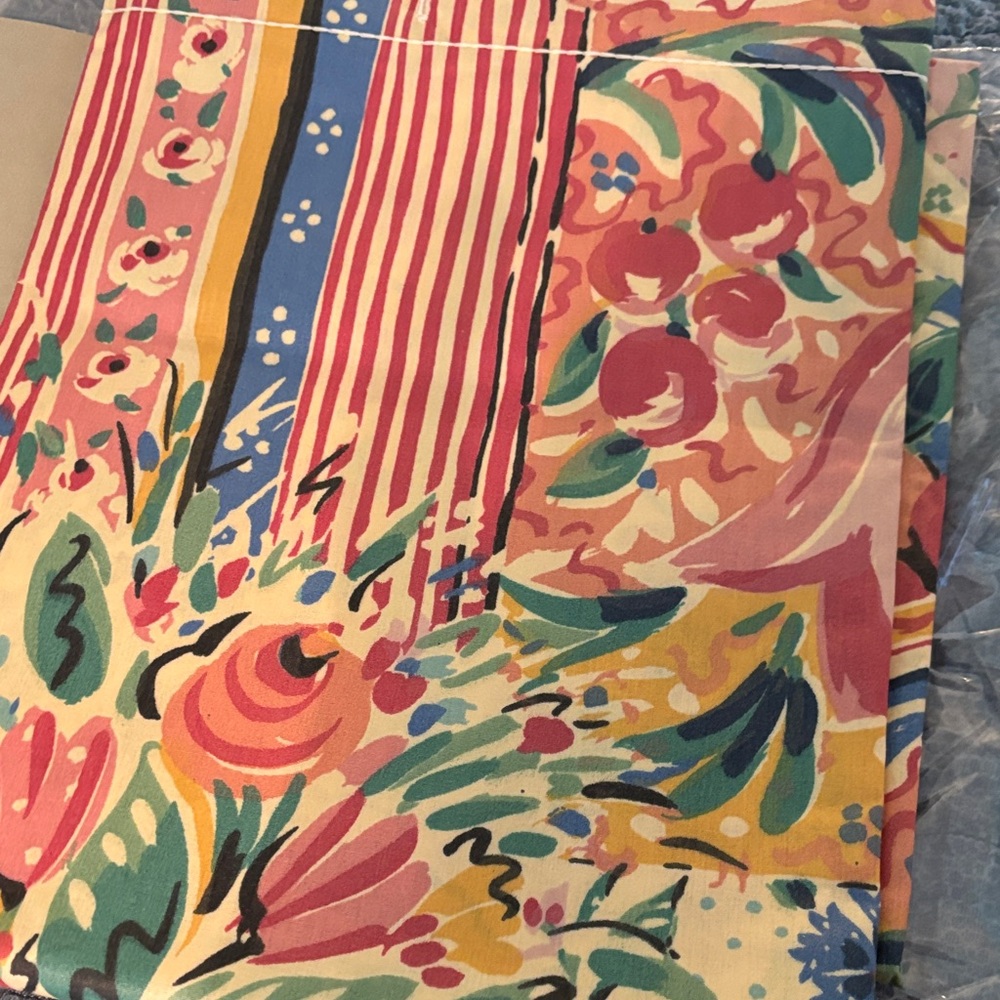 Vintage Collier Campbell GYPSY DANCE pattern, shower curtain